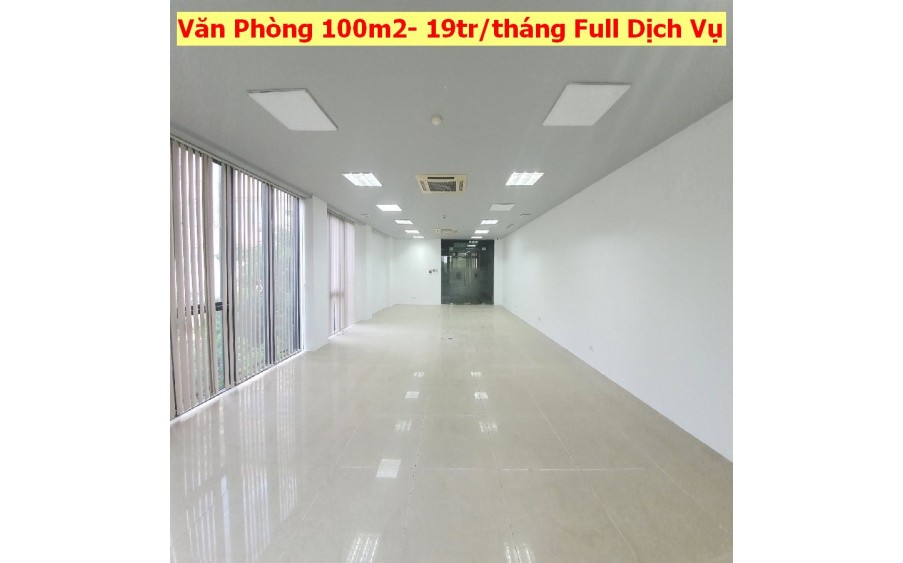 Cho thuê văn phòng phố Chùa Láng 100m2 - 20tr/tháng